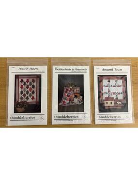 Thimbleberries Lot of 3 Quilt Patterns by Lynette Jensen